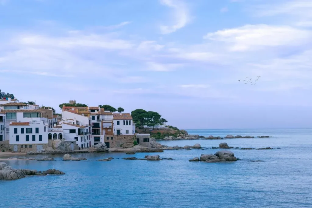 costa brava wedding setting