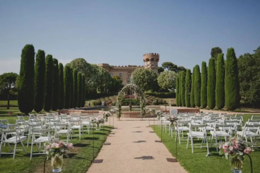 castle in barcelona for wedding celebrations