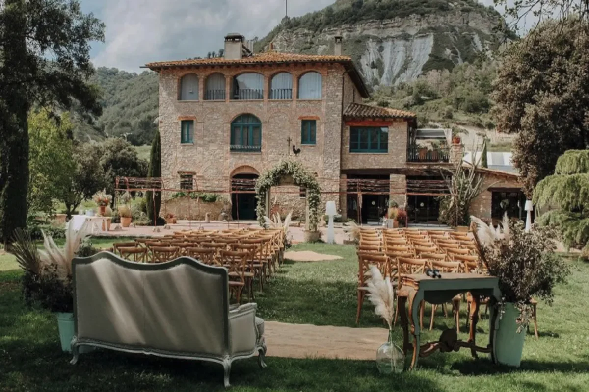 Cal Lomas Wedding Venue in Barcelona