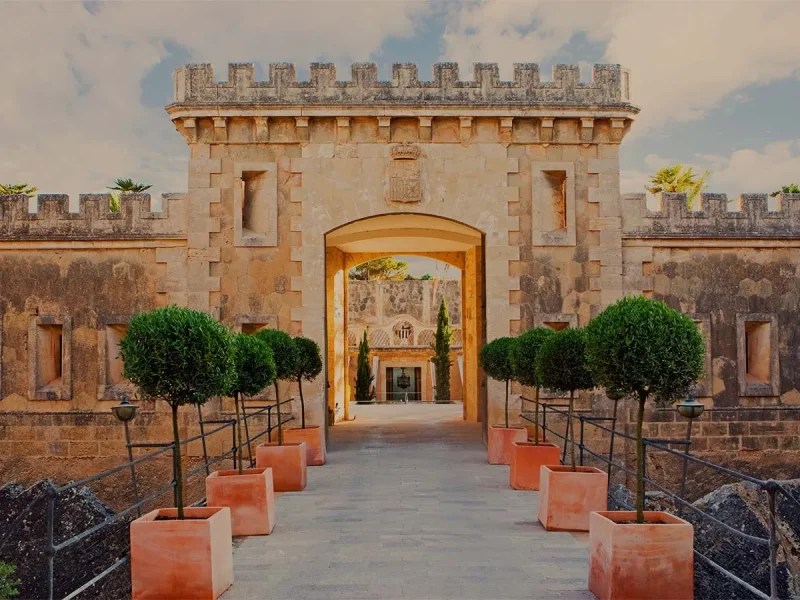 Secluded Castle Resort in Mallorca wedding venue