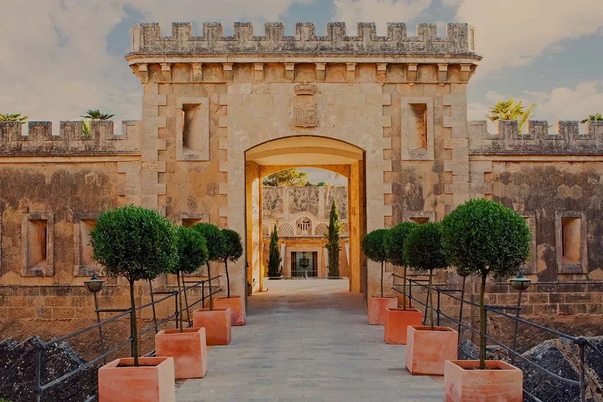 Secluded Castle Resort in Mallorca wedding venue