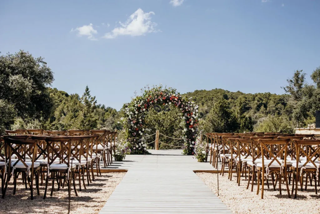 wedding ceremony la donella ibiza venue