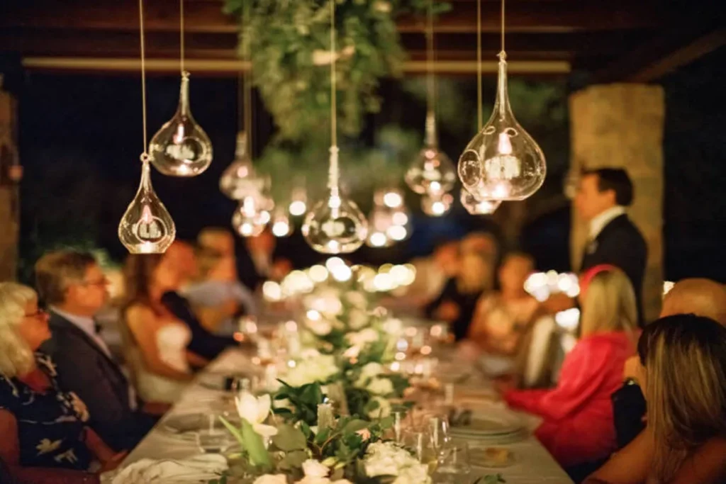 Son Lola wedding dinner