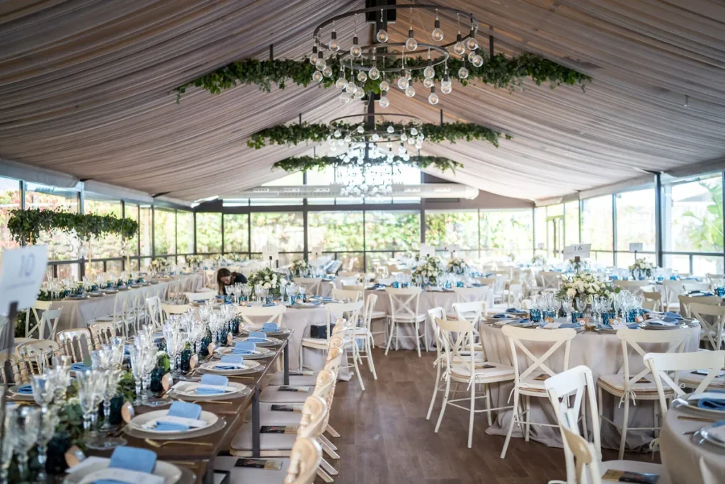 Le Mer white wedding