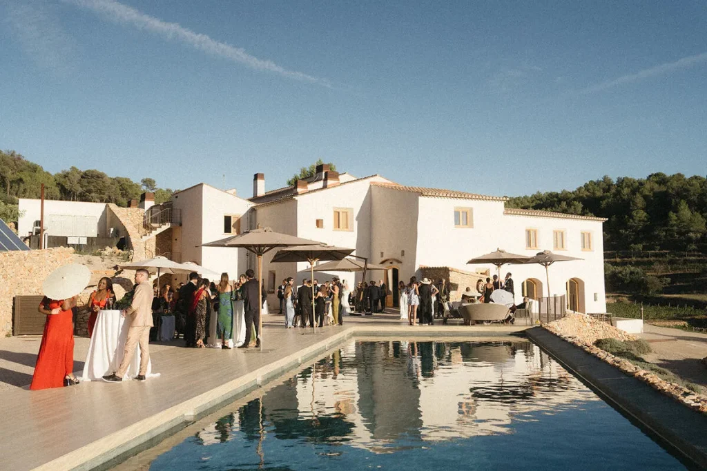 wedding site villa masia pine