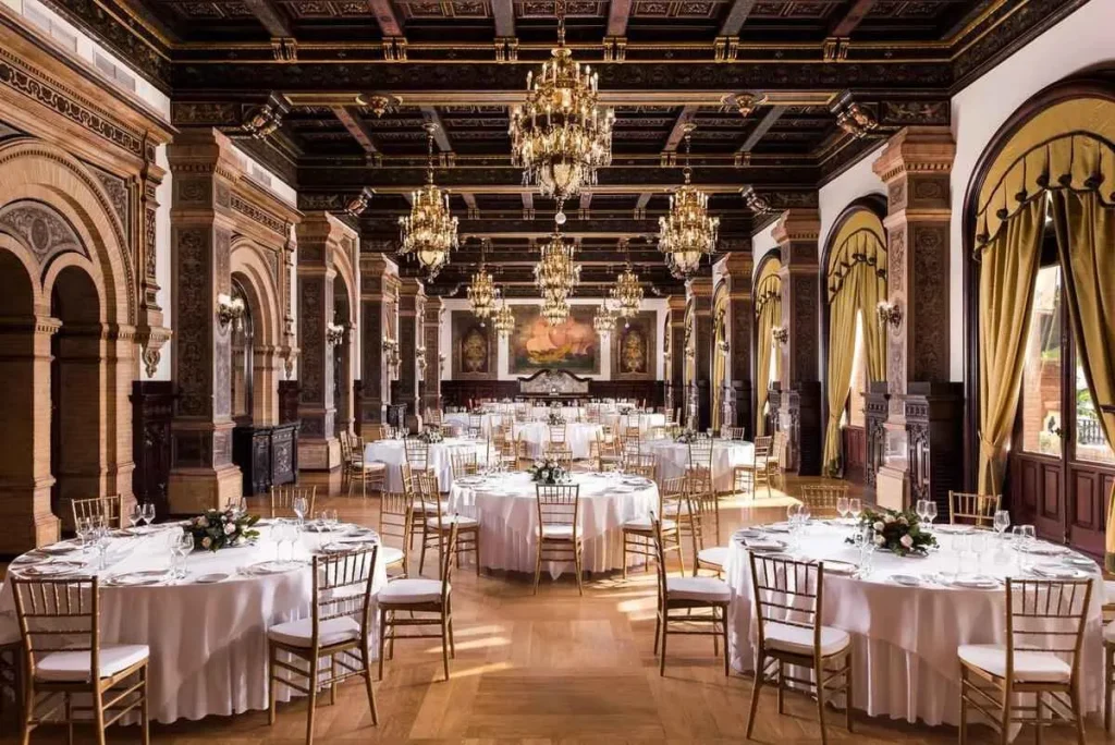 salon real banquet in Seville
