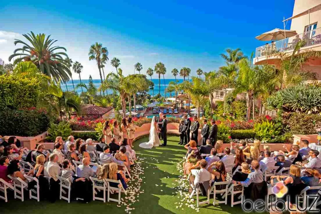 valencia wedding in hotel in front of sea